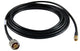 ALLNET 3m, R-SMA/N koaxial kabel Sort