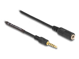 DeLOCK 85733 lydkabel 3 m 3.5mm Sort
