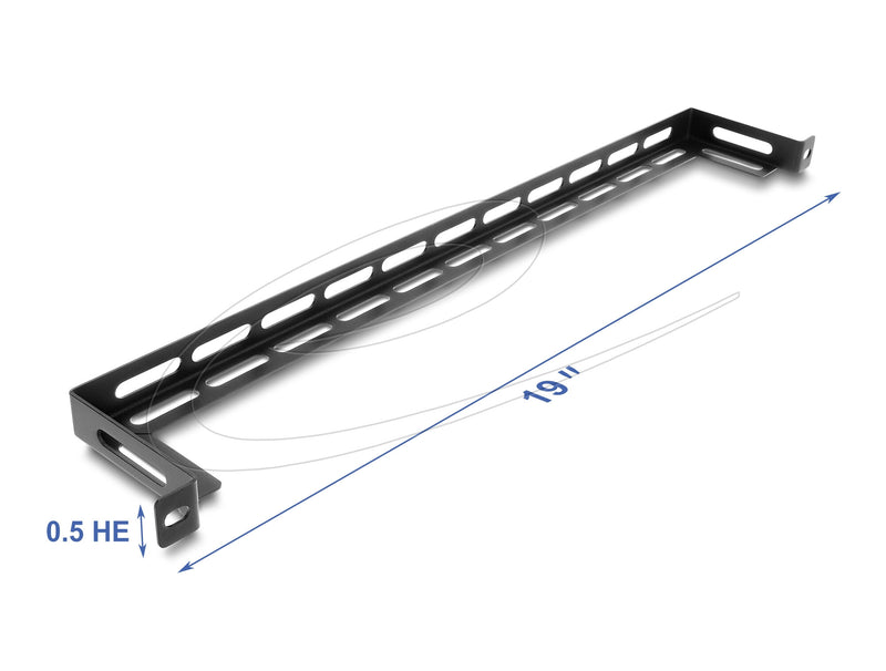 DeLOCK 67462 monteringssæt Sort Metal