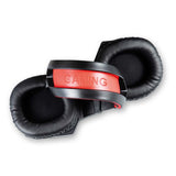 Savio SAVGH-FORGE hovedtelefoner/headset Ledningsført Spil Sort, Rød