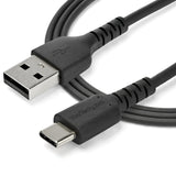 StarTech.com RUSB2AC2MB USB-kabel USB 2.0 2 m USB A USB C 0,48 Gbit/sek. 60 W Sort