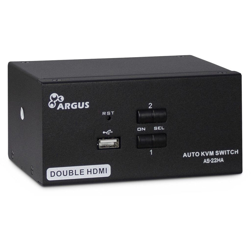 Inter-Tech AS-22HA HDMI KVM Switch Sort