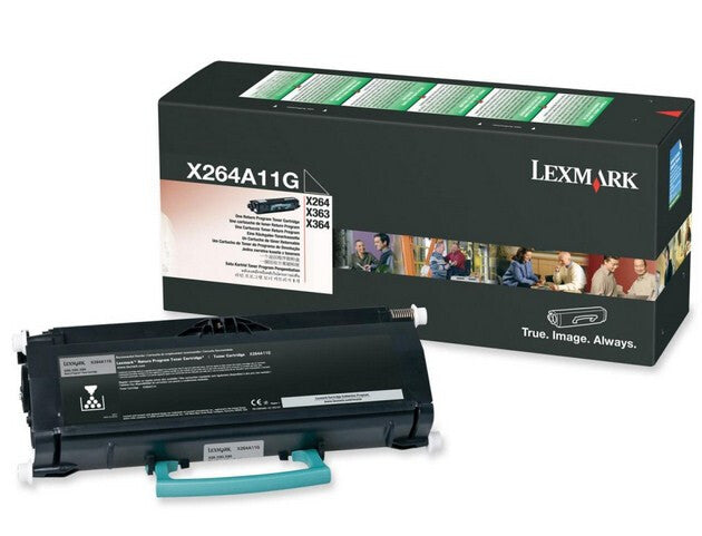 Lexmark X264A11G tonerpatron 1 stk Original Sort
