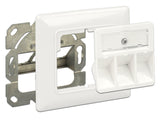 DeLOCK 86194 stikkontakt RJ-45 Sølv, Hvid