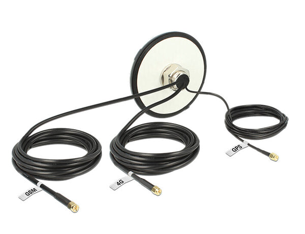 Navilock 12457 satellitantenne Sort