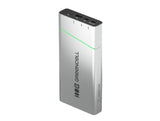 Green Cell PBPLGC20P powerbank Lithium-Ion (Li-Ion) 20800 mAh Aluminium, Sort, Grøn, Lys grå, Sølv