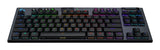 Logitech G G915 X LIGHTSPEED tastatur Spil USB + RF Wireless + Bluetooth QWERTY Nordisk Sort