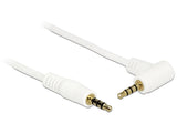 DeLOCK 84736 lydkabel 0,5 m 3.5mm Hvid