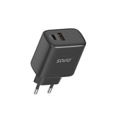 Savio LA-06/B USB Quick Charge Power Delivery 3.0 30W Internal charger Headset, Mus, Tablet, Telefon, Ur Sort Udendørs