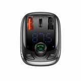 Baseus CCMT000101 FM-sender 87,5 - 108 MHz Bluetooth Sort