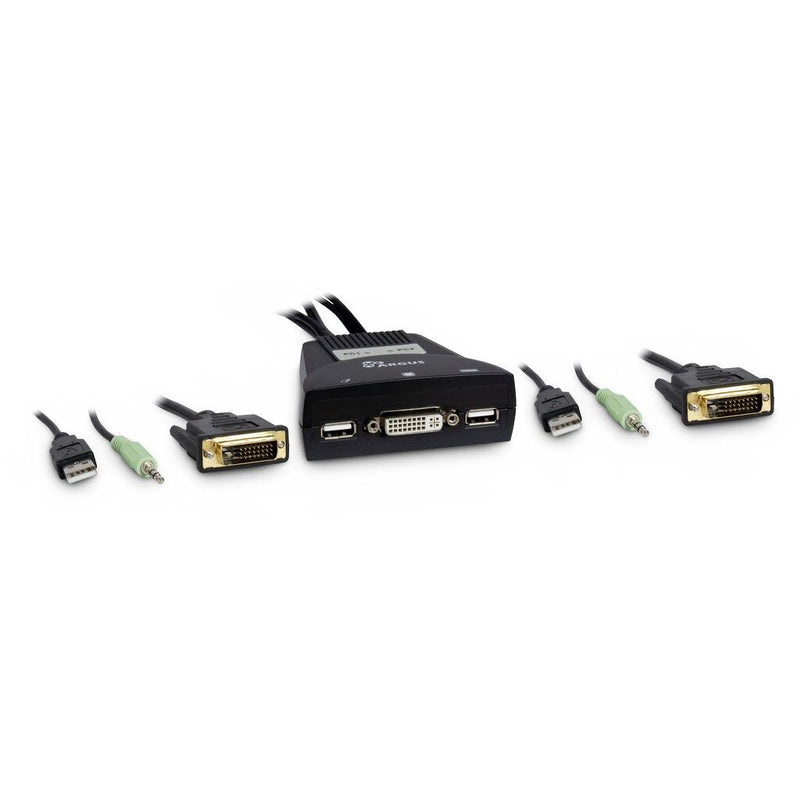Inter-Tech KVM-LS-21DA DVI KVM Switch Sort