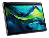 Acer Aspire Spin 14 ASP14-52MTN-51V5 Intel Core Ultra 5 115U Hybrid (2-i-1) 35,6 cm (14") Berøringsskærm WUXGA 16 GB LPDDR5x-SDRAM 512 GB SSD Wi-Fi 6E (802.11ax) Windows 11 Home Grå