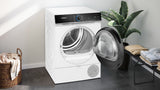 Siemens iQ700 WQ45B2B40 tørretumbler Fritstående Front-læsning 9 kg Hvid