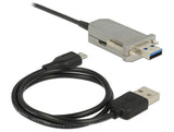 DeLOCK 20m USB3.0-A + USB Micro-B/USB3.0-A USB-kabel USB 3.2 Gen 1 (3.1 Gen 1) USB A USB A/Micro-USB B 5 Gbit/sek. Sort, Sølv