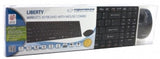Esperanza EK122K tastatur Mus inkluderet RF trådløst QWERTY Sort