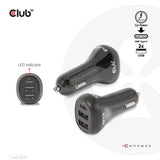 CLUB3D CAC-1921 oplader til mobil enhed Laptop Sort Cigartænder Automatisk