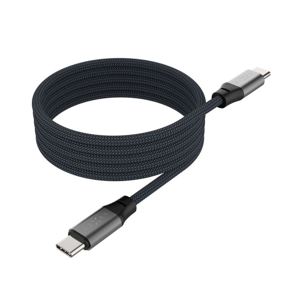 FIXED FIXDBM-CC12-GR USB-kabel USB 2.0 1,2 m USB C 4,8 Gbit/sek. 240 W Sort