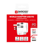 Skross 61663 oplader til mobil enhed Hvid