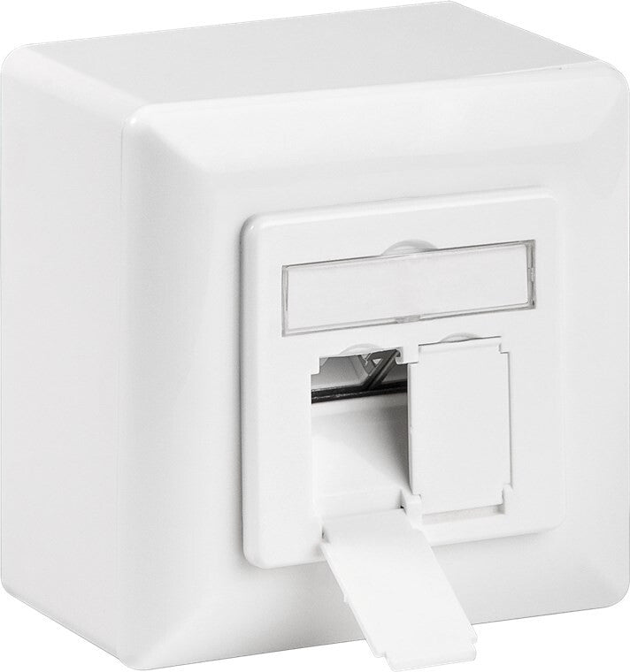 Goobay 68244 stikkontakt RJ-45 Hvid