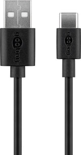 Goobay 45298 oplader til mobil enhed Universel Sort Vekselstrøm Indendørs