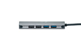 i-tec C31NANOHDM2DOCPD dockingstation Ledningsført USB 3.2 Gen 1 (3.1 Gen 1) Type-C Sølv