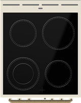 Gorenje GECS5B70CLI Fritstående komfur Elektrisk Keramisk Beige