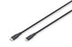 Digitus AK-600110-005-S Lightning kabel 0,5 m Sort
