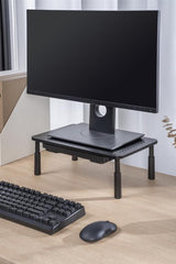 Gembird MS-TABLE-D-01 skærmbeslag og -stativer Sort