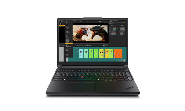 Lenovo ThinkPad P16 Gen 3 Intel Core Ultra 7 255HX Mobil workstation 40,6 cm (16") WUXGA 64 GB DDR5-SDRAM 1 TB SSD NVIDIA RTX PRO 3000 Blackwell Wi-Fi 7 (802.11be) Windows 11 Pro Nordisk Sort