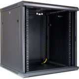 Inter-Tech SMA-6612 12U Vægmonteret stativ Sort