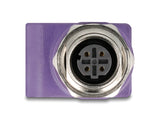 DeLOCK 60678 kabel kønsskifter M12 RJ45 Violet