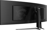 MSI MPG 491CQPX QD-OLED computerskærm 124,5 cm (49") 5120 x 1440 pixel Dual QHD Sort