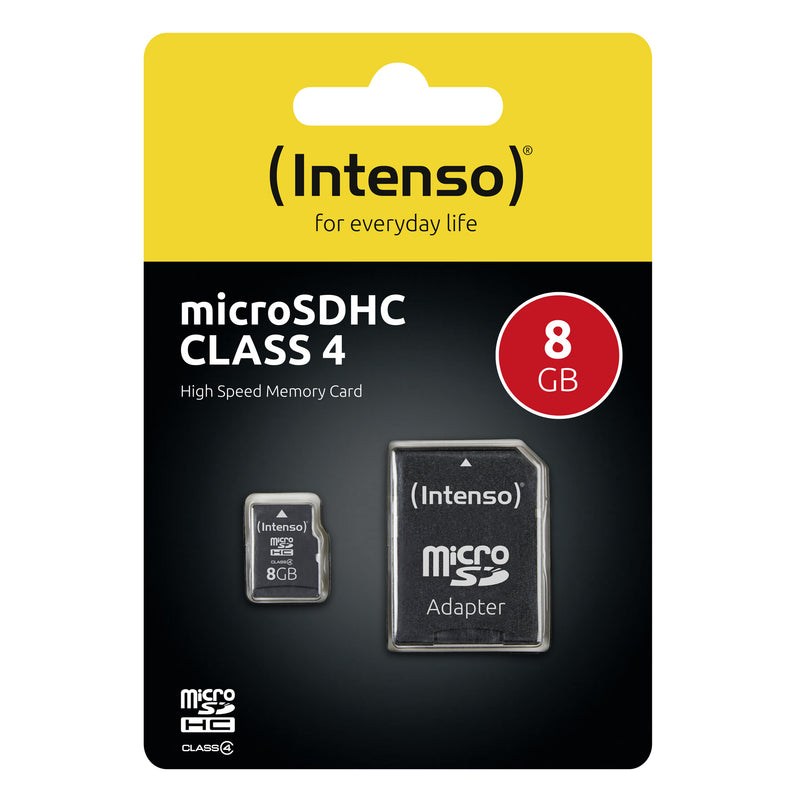 Intenso 3403460 hukommelseskort 8 GB SDHC Klasse 4