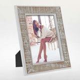 ZEP LEVICO Enkelt billedramme Beige, Hvid