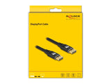 DeLOCK 80620 DisplayPort kabel 1 m Sort