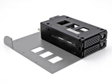 DeLOCK 47019 drive bay panel 2x 2,5" Opbevaring drev bakke Sort