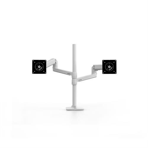Ergotron LX Series LX Dual Stacking Arm 101,6 cm (40") Skrivebord Hvid