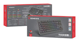 GENESIS Thor 230 TKL Lite tastatur Spil USB QWERTY Engelsk Sort