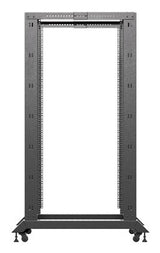Lanberg OR01-6032-B stativ 32U Fritstående reol Sort