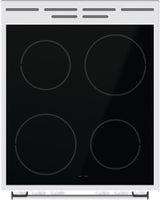 Gorenje GEC5A41WG Fritstående komfur Elektrisk Keramisk Hvid