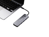 Verbatim CMH-08 USB Type-C 5000 Mbit/s Sølv