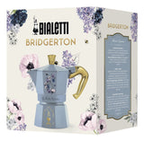 Bialetti Bridgerton Moka gryde 0,13 L Blå, Guld