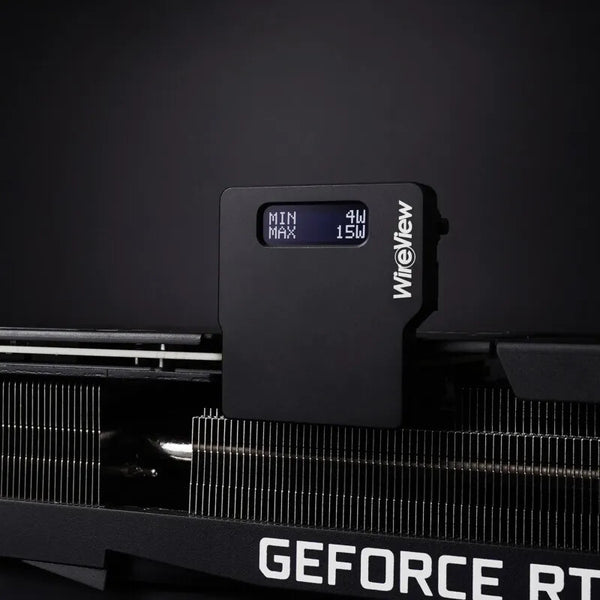 Thermal Grizzly TG-WV-P28R wattmåler Sort Indbygget skærm LCD