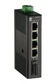 LevelOne IES-0510 netværksswitch Ikke administreret Fast Ethernet (10/100) Sort