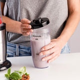 Taurus SHAKE & GO MIX 0,5 L Bordplade blender 1000 W Rustfrit stål, Sort