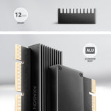 Axagon PCEM2-XS interface-kort/adapter Intern M.2