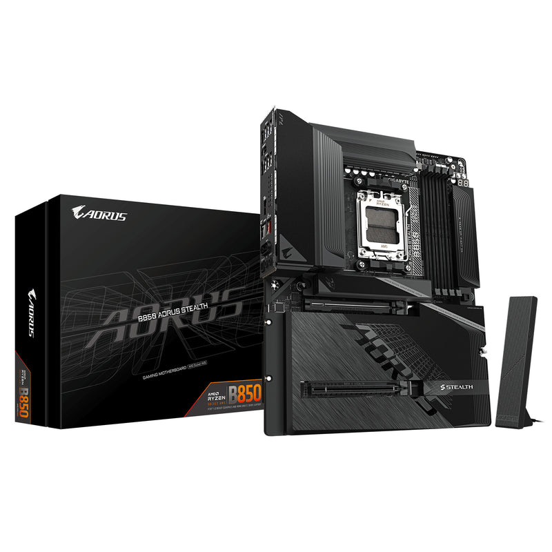 GIGABYTE B850 AORUS STEALTH AMD B850 Sokkel AM5 ATX