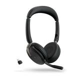Jabra Evolve2 65 Flex Headset Trådløs Kontor/Callcenter USB Type-C Bluetooth Opladningsstativ