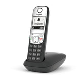 Gigaset A690 Analog telefon Nummervisning Sort
