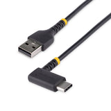StarTech.com R2ACR-1M-USB-CABLE USB-kabel USB 2.0 USB A USB C 0,48 Gbit/sek. 60 W Sort